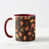 Fallende Herbstrückgänge Tasse (Links)