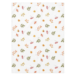 Fallende Herbstrückgänge Tischdecke