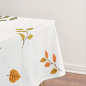 Fallende Herbstrückgänge Tischdecke (Beispiel)