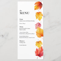 Fallende Herbstuntergänge führen Hochzeit im Herbs