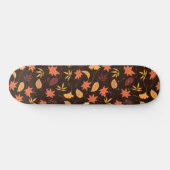 Fallende Herbstuntergänge lassen Skateboard (Horizontal)