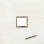 Fallende Herbstverläufe Post it Notes Post-it Klebezettel (Auf Schreibtisch)