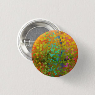Fallende Herzen Orange Button
