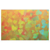 Fallende Herzen Orange Stoff (Fat Quarter (45,7 x 55,9 cm))