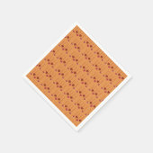 Fallende Herzen Serviette (Ecke)