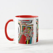 Fallende Herzen Tasse (Links)