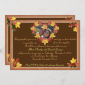 Fallende in der Liebe Einladung zur Hochzeit (Vorne/Hinten)