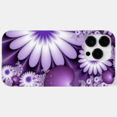 Fallende in Liebe Abstrakte Blume & Herz Fraktal Case-Mate iPhone Hülle (Rückseite (Horizontal))