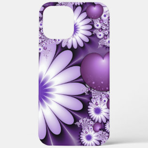 Fallende in Liebe Abstrakte Blume & Herz Fraktal Case-Mate iPhone Hülle