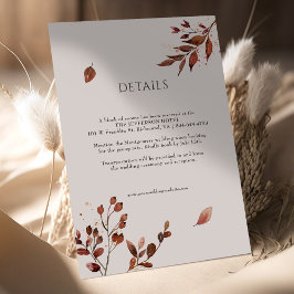 "Fallende in Liebe" Hochzeitskarten Einladung