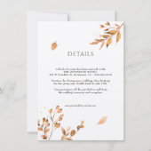 "Fallende in Liebe" Hochzeitskarten Einladung (Vorderseite)