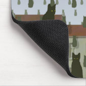 fallende Katzen Mousepad s (Ecke)