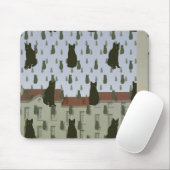 fallende Katzen Mousepad s (Mit Mouse)