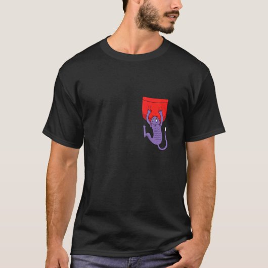 Fallende Katzen Tasche T-Shirt (Vorderseite)