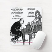 "Fallende Kirchenbeteiligung" Mousepad (Mit Mouse)