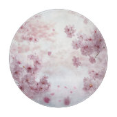 Fallende Kirschblüten Schneidebrett (Vorderseite)