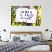 FALLENDE KOKONUTS 40x60 Leinwanddruck (Insitu (Schlafzimmer))