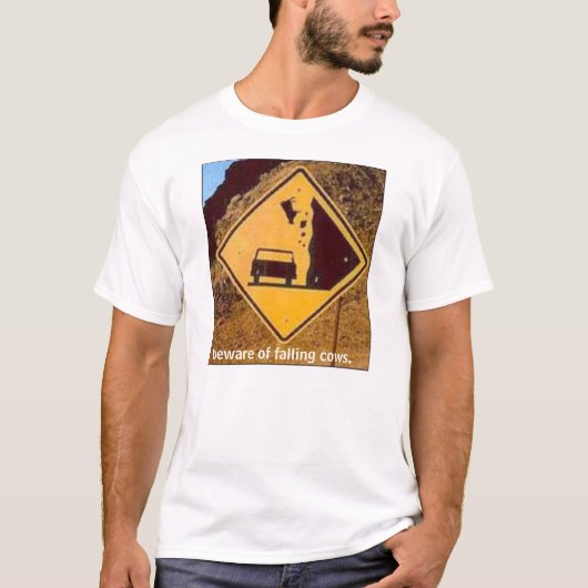 Fallende Kuh T-Shirt (Vorderseite)