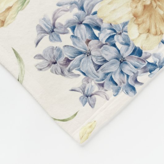 Fallende leichte Blüte III Fleece Blanket - Fall (Ecke)