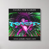 Fallende Leinwand (Vorderseite)