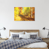 Fallende Leinwand (Insitu (Schlafzimmer))