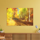 Fallende Leinwand (Insitu (Wohnzimmer))