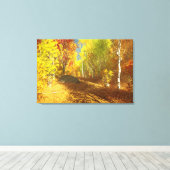 Fallende Leinwand (Insitu (Holzboden))