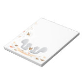 Fallende Liebe Eichhörnchen Notizblock (Rotiert)