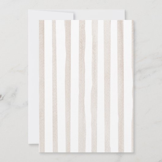 Fallende Liebe Fall Wildblume Brautparty Einladung (Rückseite)