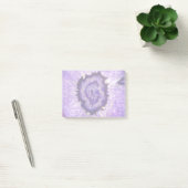 Fallende Lila Agate Geode Post-it Klebezettel (Büro)