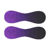 Fallende Lila und schwarze Glitzer-Gradient Baseball (Paneele)
