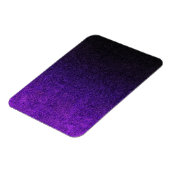 Fallende Lila und schwarze Glitzer-Gradient Magnet (Linke Seite)