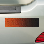 Fallende Orange- und Schwarz-Glitzer-Gradient Autoaufkleber (Auf Auto)