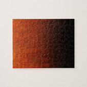 Fallende Orange- und Schwarz-Glitzer-Gradient Puzzle (Horizontal)