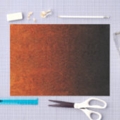 Fallende Orange- und Schwarz-Glitzer-Gradient Seidenpapier (Handwerk)