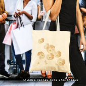 Fallende Petalen Tragetasche