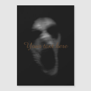 Fallende psychische Störungen Magnetkarte