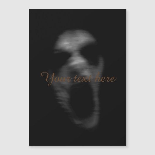 Fallende psychische Störungen Magnetkarte (Vorderseite)