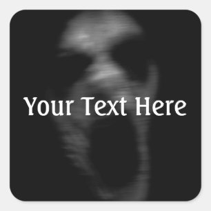 Fallende psychische Störungen Quadratischer Aufkleber