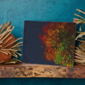 Fallende Rainbow Picture Plaque Fotoplatte (Seite)