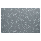 Fallende Raindrops Niedlicher Regentag Dunkelgrau Stoff (Fat Quarter (45,7 x 55,9 cm))