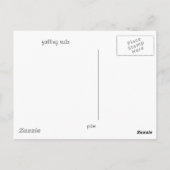 Fallende Reds Postkarte (Rückseite)