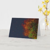 Fallende Regenbogenkarte Karte (Gelbe Blume)