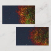 Fallende RegenbogenLesezeichen Visitenkarte (Vorne/Hinten)