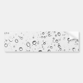 Fallende Regentropfen Autoaufkleber