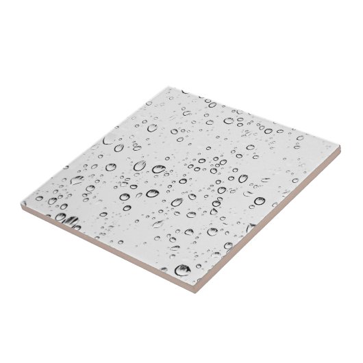 Fallende Regentropfen Fliese (Seite)