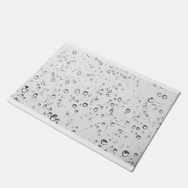 Fallende Regentropfen Fußmatte