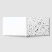 Fallende Regentropfen Gästebuch (Voll)