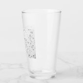 Fallende Regentropfen Glas (Links)