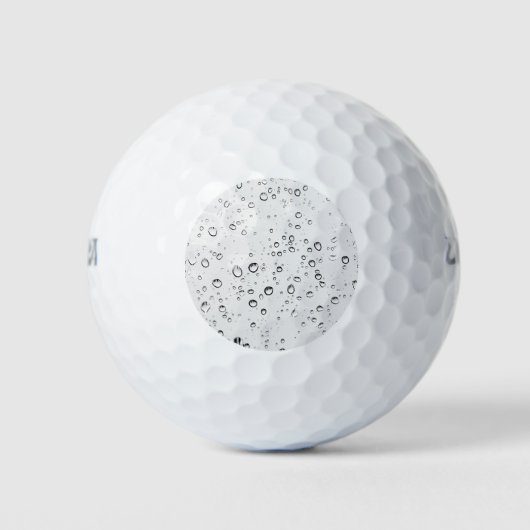 Fallende Regentropfen Golfball (Vorderseite)